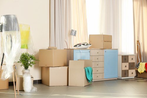 Professional movers assisting with a home move in Mortlake
