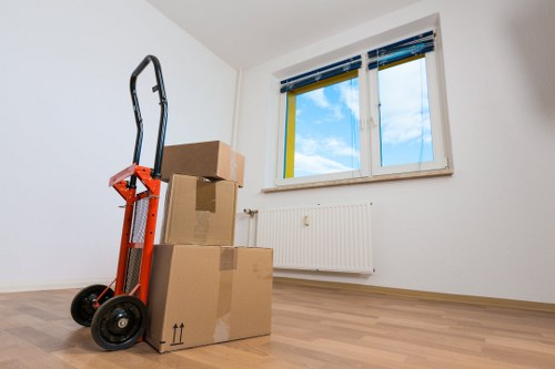 Experienced moving team from Manandvan Mortlake handling items